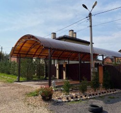 Поликарбонат сотовый, 6 мм коричневый премиум 2,1х3м(1,1 кг/м.кв.)