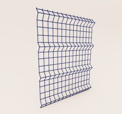 Cетка 3d пруток 5мм, яч.50х150мм, 3000х1500мм, RAL 5005 сигнальный синий Defen
