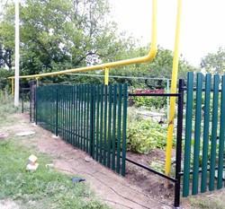 Евро штакетник Полукруглый, Modern, 110мм, полиэстер двухсторонний RAL 6005 Зеленый мох