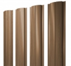Евро штакетник Slim, 100мм, 0.45мм, Print Elite односторонний, Honey Wood, п