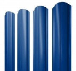 Евро штакетник Slim, 100мм, 0.45мм, полиэстер односторонний RAL 5002 Ультрамариново-синий, ф