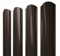 Евро штакетник Slim, 100мм, 0.45мм, Print Elite односторонний, Coffee Wood, ф