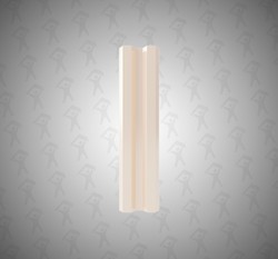 Евро штакетник М-образный, Mini, 75мм, полиэстер двухсторонний  RAL 1015 Светлая слоновая кость