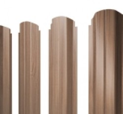 Евро штакетник П-образный, 100мм, 0.45мм, Print Elite односторонний, Honey Wood, ф