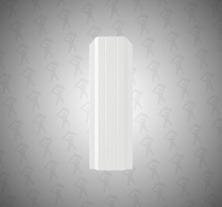 Евро штакетник П-образный, Persona, 100мм, полиэстер двухсторонний RAL 9003 Белый