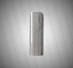 Евро штакетник П-образный, Persona, 100мм, принтек односторонний Белая береза