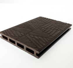 Доска террасная  из ДПК DENPASAR 3D NEW,  (20*140*2900 мм), Коричневый