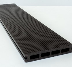 Доска террасная  СМАРТ 3D пустотелая с пазом 3000х130х22 мм., Венге Соренто
