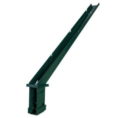 Наконечник L на столб 62х55 RAL 6005