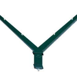 Наконечник V на столб 62х55 RAL 6005